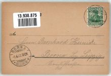 09669 O9262 Frankenberg , Sachs 1903 Lithographie Lützelhöhe Blick vom Plateau aus