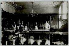 1912 Privatfoto AK Geschäftshaus Ort handschriftlich