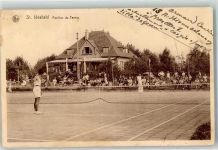 Sint Idesbald Pavillon du Tennis Tennis 1938 Gebrauchsspuren