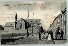 Izegem 1915 - Kerk der Paters Capucienen