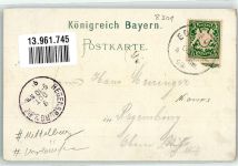 84085 W8301 Langquaid 1899 Gebrauchsspuren Vorläufer