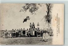 Fetes de Village Serbe Tracht Trachten Serbien 1918