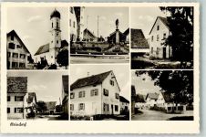 82297 W8081 Steindorf , Paar Foto AK Kirche St. Stephan Kriegerdenkmal Fotograf Hasslacher