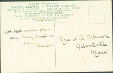 Weihnachten Abreisskalender aufgeklebt 1910 Monate vollständig Kalender AK mit Glitzer