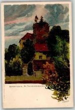 Rorschach St. Annenschloß Biese, K. 1899 Lithographie