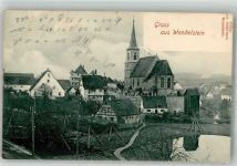 90530 W8508 Wendelstein , Mittelfr 1903 - St. Georgenskirche