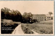 3452 Atzenbrugg 1941 Foto AK Pension Waldhof
