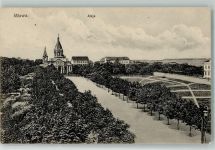 Allenstein Olsztyn 1915 Foto AK Mlawa Feldpost WK I Nr. 71 Kgl.Pr.Festungs-Eisenbahn-Baukomp.