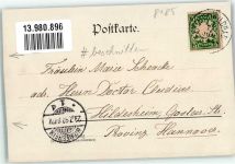 83700 W8185 Kreuth b Tegernsee 1897 Gebrauchsspuren Hohlenstein Alm beschnitten