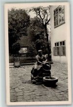 1070 Wien 7. Bezirk, Neubau 1934 Foto AK Denkmal Die Wasserresi vom Neubau