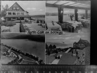 59846 W5768 Langscheid , Sorpesee GLASNEGATIV Turm Café