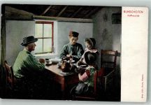 3751 Bunschoten-Spakenburg Foto AK Tracht Koffieuurtje