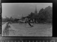 46325 W4280 Weseke , Westf GLASNEGATIV Kinderspielplatz