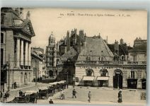 21000 Dijon Foto AK Kirche St. Michel Place d´Armes