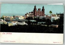 Las Palmas de Gran Canaria Foto AK Kirche Kathedrale