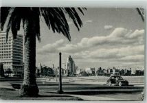 Montevideo 1955 Gebrauchsspuren Trouville Pocitos Stadtansicht