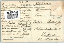 Montevideo 1955 Gebrauchsspuren Trouville Pocitos Stadtansicht