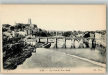 81000 Albi Foto AK Pont-Neuf