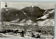 6370 Kitzbühel 1961 Winter Seilbahn Hornbahn