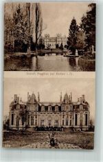 08300 Rethel 1916 Foto AK Schloss Neuflize Feldpost WK I Kriegslazarett Abt. 8 3.Armee