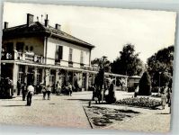 Balatonföldvar Foto AK Bahnhof