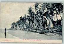 Colombo Fischer- Boote Motiv Sri Lanka / Ceylon Foto AK