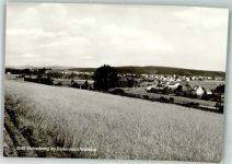 34454 W3548 Wetterburg Foto AK Panorama des Ortes