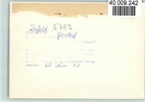 59964 W5789 Deifeld FOTO KEINE AK Gasthof Oberrader
