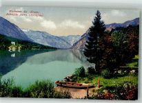 Bohinjska Bistrica Wochein Feistritz Foto AK Wocheiner See