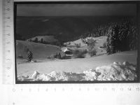 78136 W7745 Schonach im Schwarzwald SW-Dia (Kunststoff) KEINE AK Winter-AK