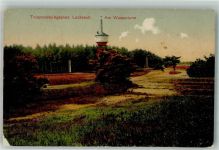 25551 W2214 Lockstedt , Holst 1912 Lithographie Am Wasserturm Truppenübungsplatz