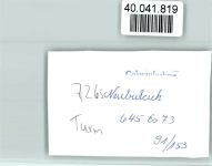 75385 W7265 Neubulach FOTO KEINE AK Turm