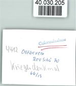 48346 W4412 Ostbevern FOTO KEINE AK Kriegerdenkmal