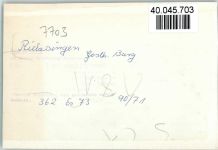 78239 W7703 Rielasingen FOTO KEINE AK Gasthaus Burg Rosenegg