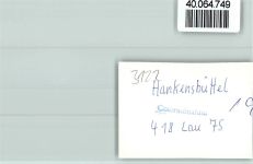 29386 W3122 Hankensbüttel FOTO KEINE AK