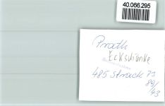 56346 W5422 Prath FOTO KEINE AK Eckschänke
