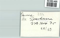 W2222 Marne , Holst Sparkasse Sparkasse FOTO KEINE AK