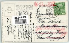 8251 Festenburg Künstlerkarte Schloss Burg Festenburg Deutscher Schulverein
