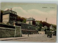Dinant 1916 Gebrauchsspuren Bahnhof Feldpost WK I