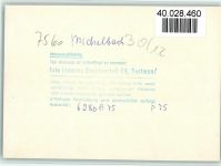 76571 W7560 Michelbach , Murgtal FOTO KEINE AK Luftaufnahme