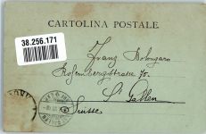 10100 Torino Turin 1898 Mondschein Piazza Castello