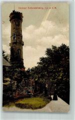 Jilové Eulau Foto AK Aussichtsturm Hoher Schneeberg