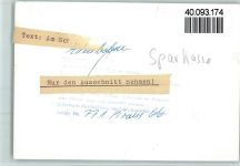 W6732 Edenkoben Sparkasse Sparkasse FOTO KEINE AK
