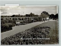 29549 W3118 Bad Bevensen FOTO KEINE AK Promenade am Schwimmbad