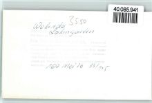 35037 W3550 Wehrda , Kr Marburg a d Lahn FOTO KEINE AK Lahngarten