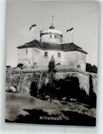 W3053 Steinhude Deutschland Fahne auf Burg Wilhelmstein Fahne FOTO KEINE AK