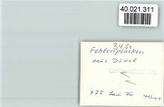 37603 W3450 Fohlenplacken FOTO KEINE AK Haus Dürrel