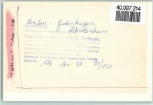 W5790 Brilon Blindenheim Blinde FOTO KEINE AK