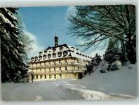 77815 W7580 Sand , Schwarzwaldhochstr - Sanatorium Bühlerhöhe Winteraufnahme