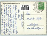 72290 W7298 Schömberg , Kr Freudenstadt - Waldsanatorium